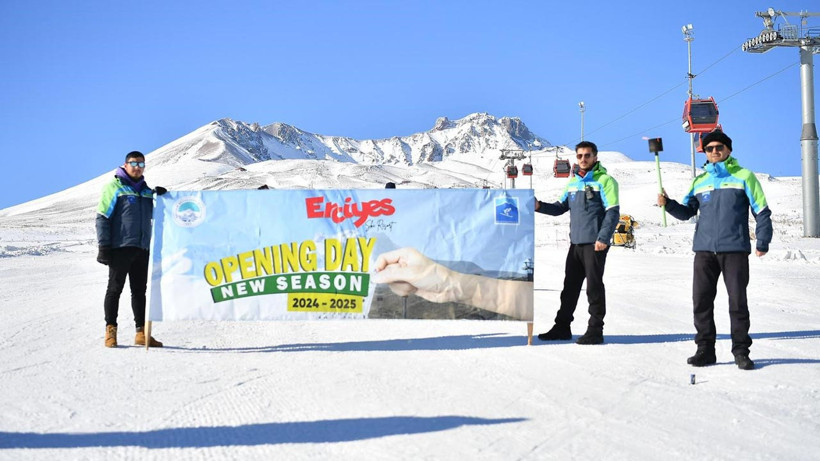 Erciyes'te Kayak Sezonu Sona Erdi