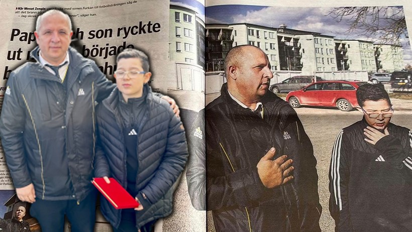 Tüm İsveç Onları Konuşuyor... Felaketin Önüne Geçen Türk Baba-Oğul Kahraman İlan Edildi