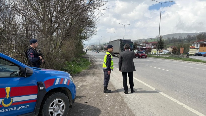 Samsun Valisi Orhan Tavlı Trafik Denetimine Çıktı