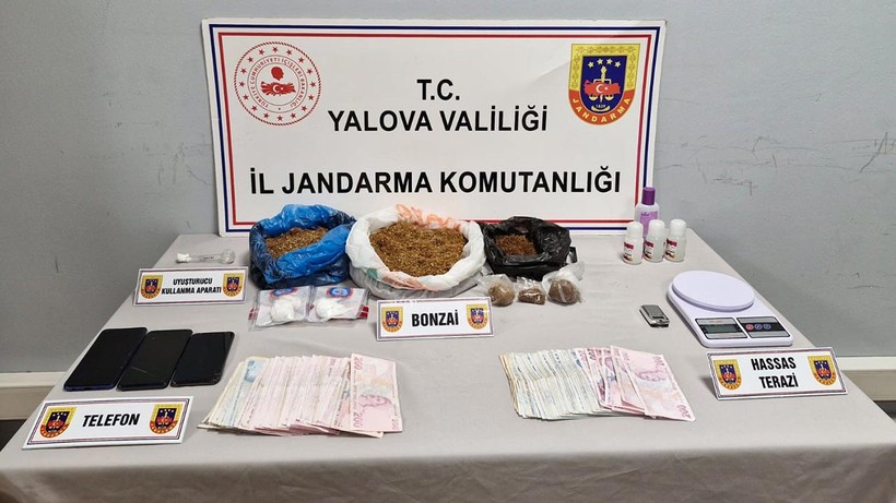 Yalova'da Uyuşturucu Operasyonu, 2 Tutuklama