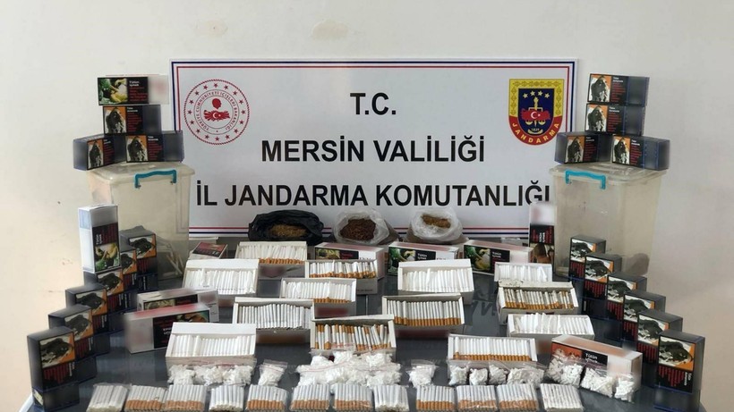 Jandarmadan Operasyon: 7 Bin 200 Adet Makaron Yakalandı