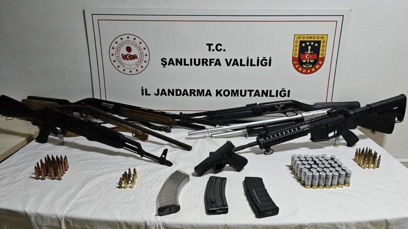 Şanlıurfa'da Ruhsatsız Silah Operasyonu
