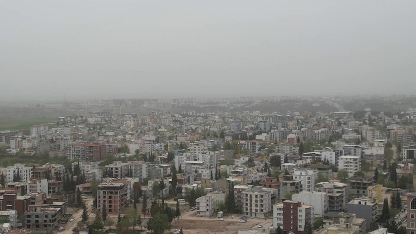 Adıyaman’da Toz Bulutu Etkili Oldu
