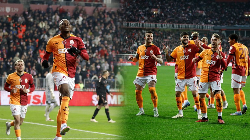 Lider Kritik Virajı Kayıpsız Döndü! Galatasaray, Samsunspor'u 2 Golle Geçti
