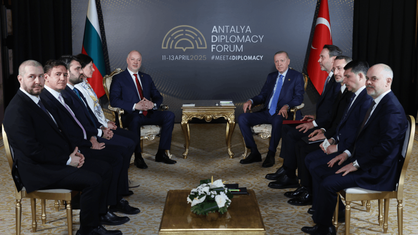Cumhurbaşkanı Erdoğan, Bulgaristan Başbakanı ile Görüştü