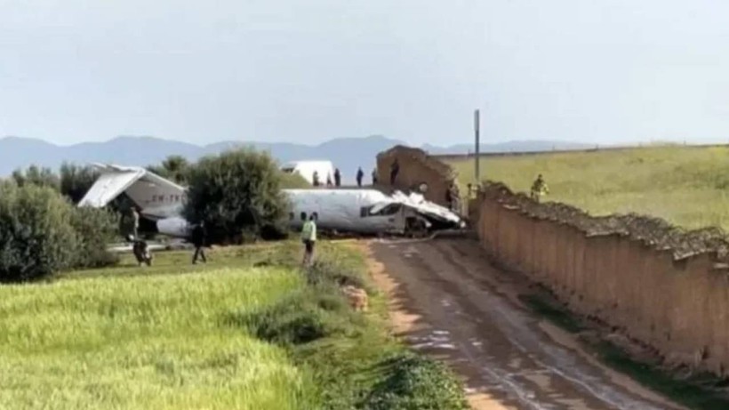 Fas'ta Küçük Uçak Duvara Çarptı: 4 Yaralı