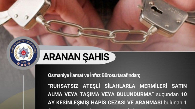 Bingöl'de Aranan Şüphelilere Polis Baskını