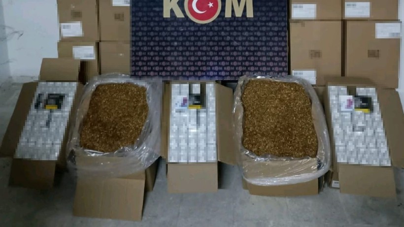 Kırıkkale’de Kaçak Tütün Operasyonu: 595 Bin Makaron Ele Geçirildi