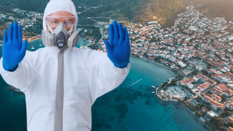 Datça’da Alarm: 'Mavi Dil' Tespit Edildi, İlçe Karantinaya Alındı