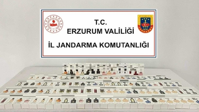 Erzurum'da Kaçak Parfüm Operasyonu