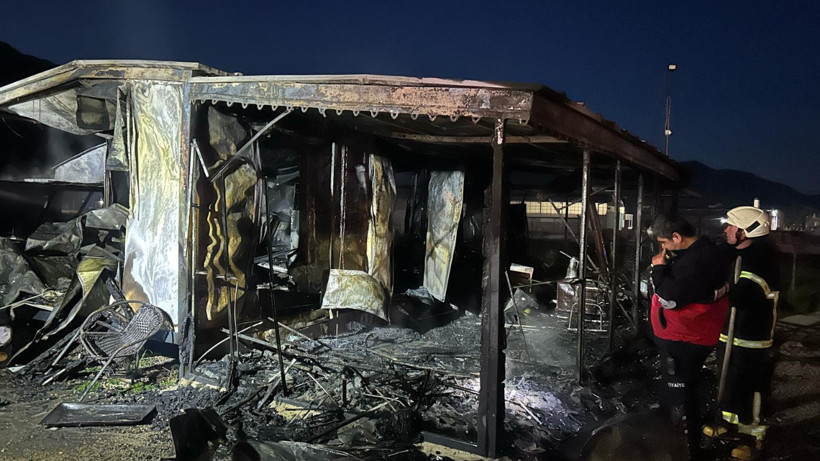 Alacak-Verecek Nedeniyle Yazıhaneyi Kundakladılar