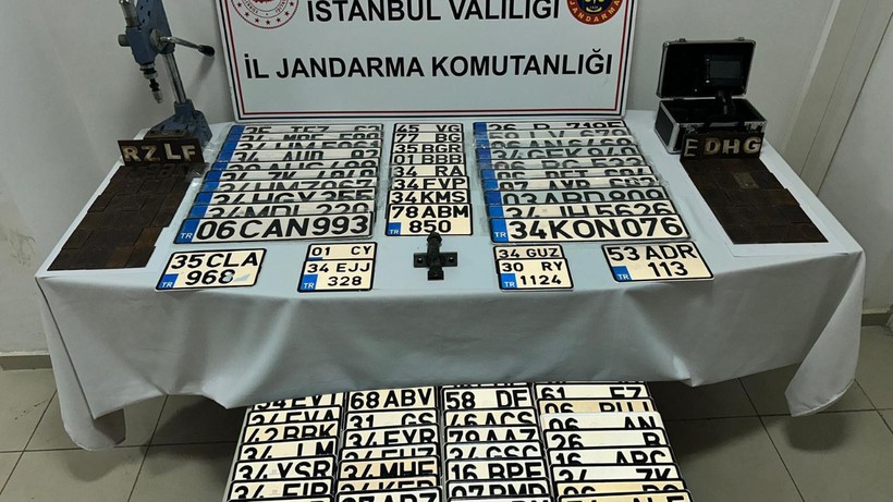 Sahte Plaka Operasyonunda 3 Şüpheli Tutuklandı