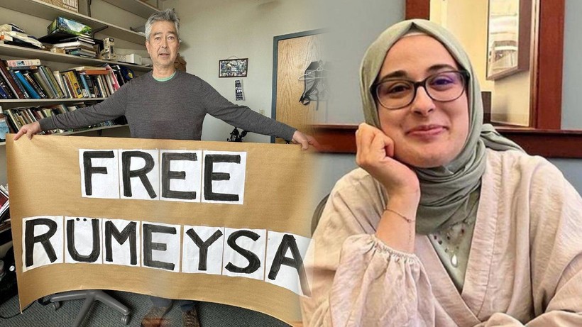 ABD'li Profesör, Rümeysa Öztürk İçin Açlık Grevinde