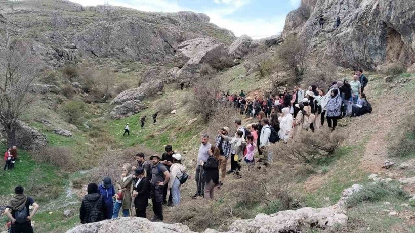 Ölbe Vadisi’ndeki Doğa Yürüyüşü Yoğun İlgi Gördü