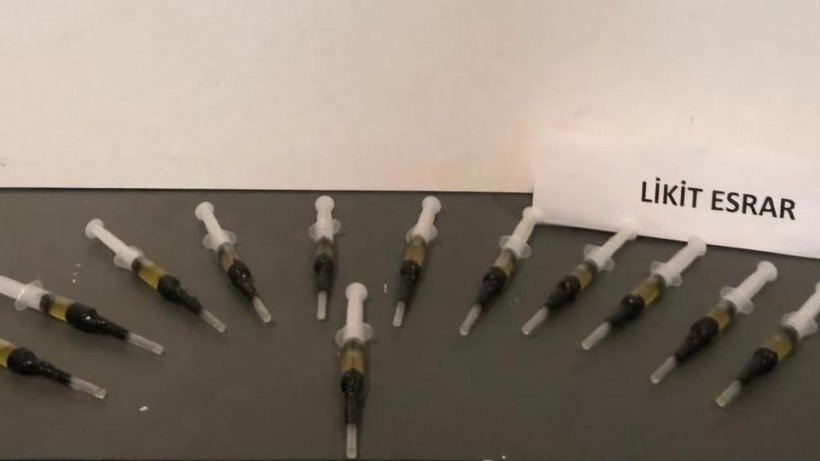 Samsun'da Uyuşturucu Operasyonu! Enjektöre Çekili Likit Esrar Bulundu