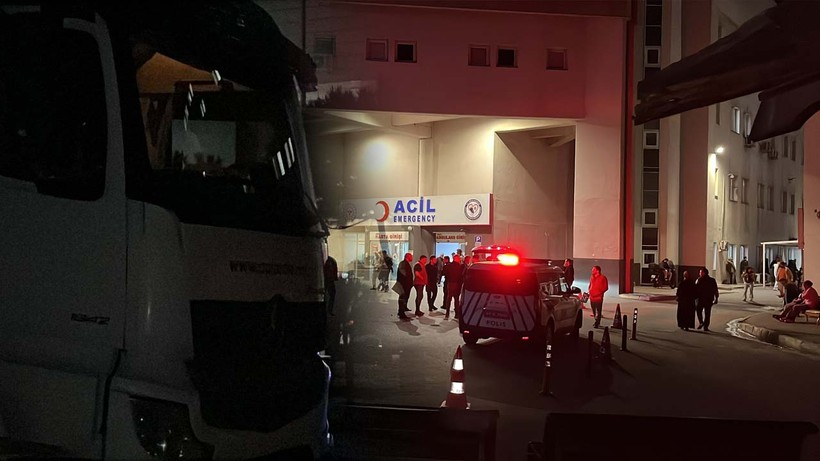 Alkollü Tır Şoförü Hastane Bahçesine Daldı, Araçtan Uyuşturucu Çıktı