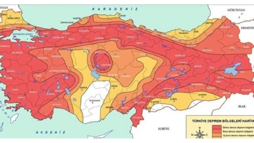 Evimin Altından Fay Hattı Geçiyor mu? Evim Güvenli mi? Kuzey Anadolu Fay Hattı Nereden Geçiyor? İşte MTA Diri Fay Hattı Haritası