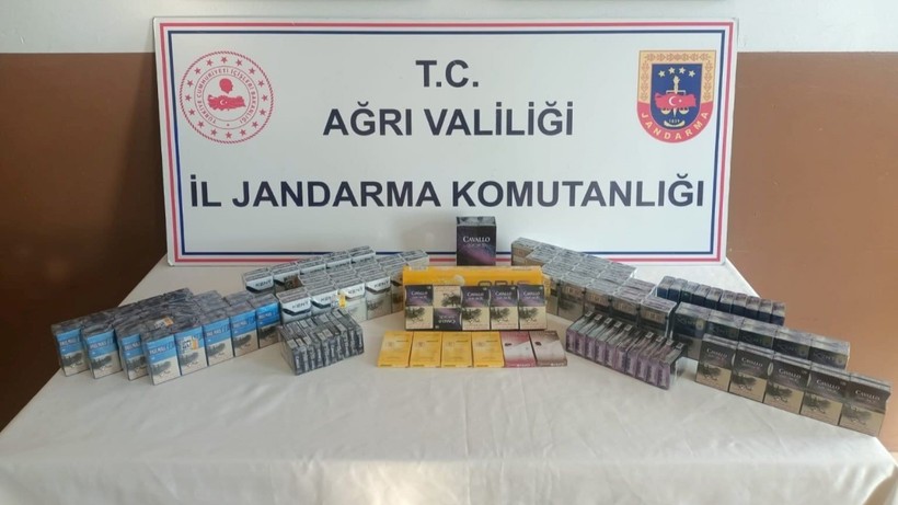 Ağrı'da Kaçak Sigara Operasyonu