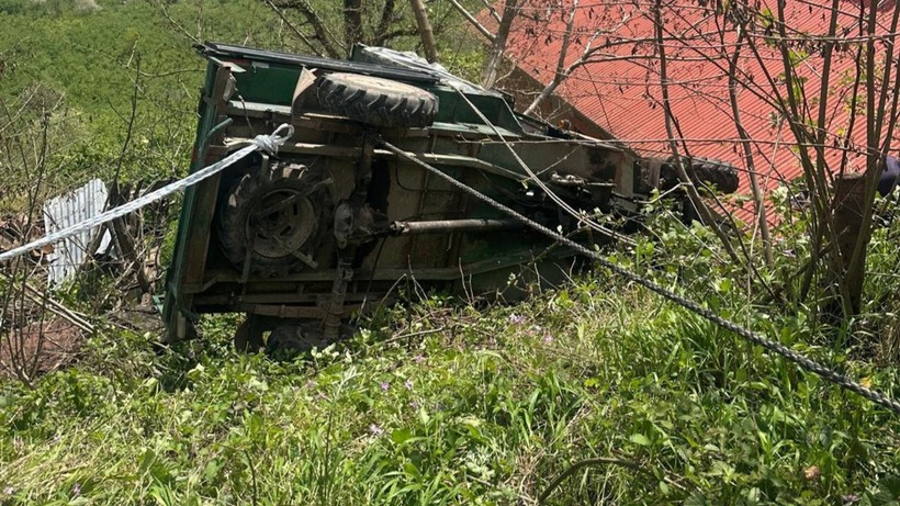 Ordu’da Patpat Ağaca Devrildi, 1 Kişi Hayatını Kaybetti