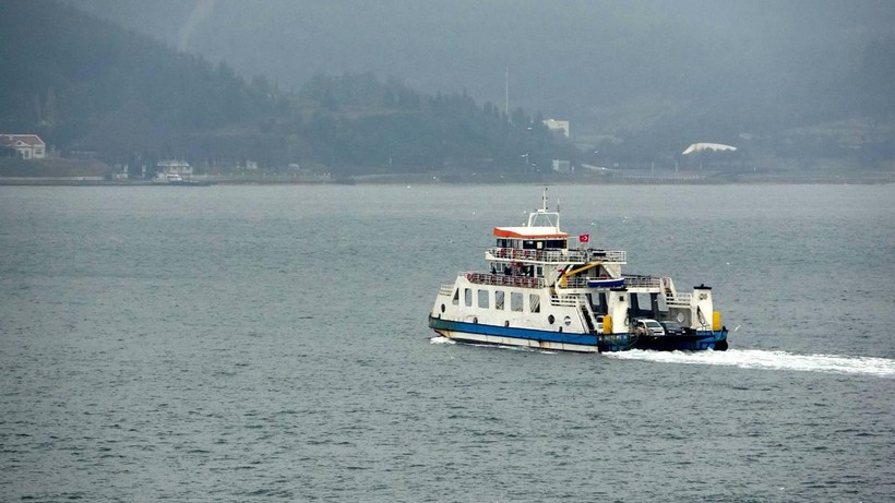 Çanakkale'de Deniz Ulaşımı Durdu