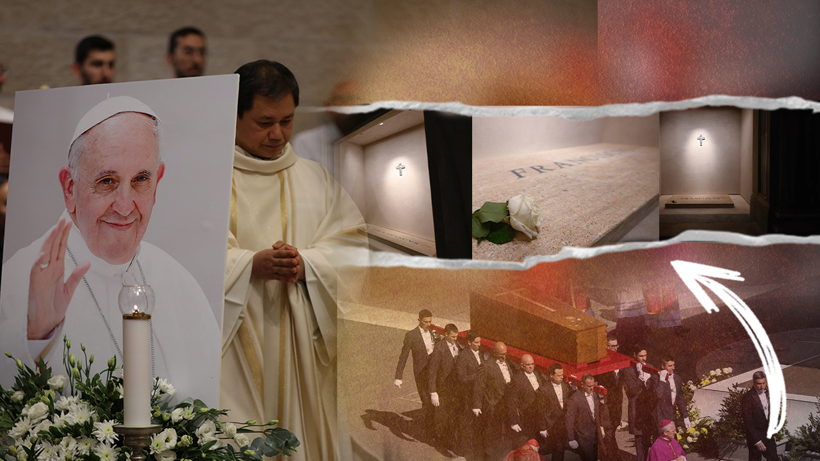 Papa Franciscus'un Mezarından İlk Kareler, 250 Bin Kişilik Tören Sonrası Halka Açıldı