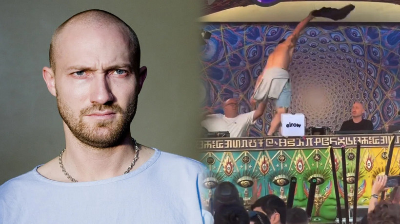 Ünlü Sanatçının Korku Dolu Anları! Bir Anda Sahneye Atladı