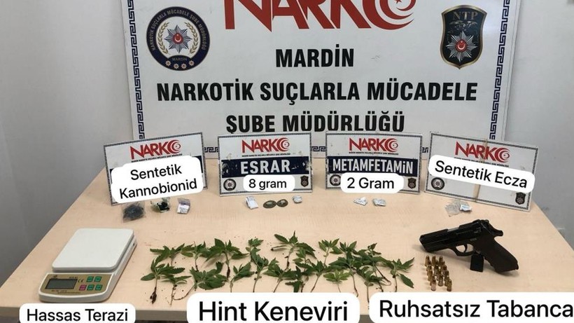 Mardin'de 5 Uyuşturucu Satıcısı Tutuklandı