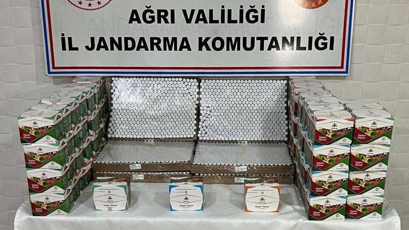Ağrı'da Kaçak Botoks İlacı ve Elektronik Sigara Ele Geçirildi