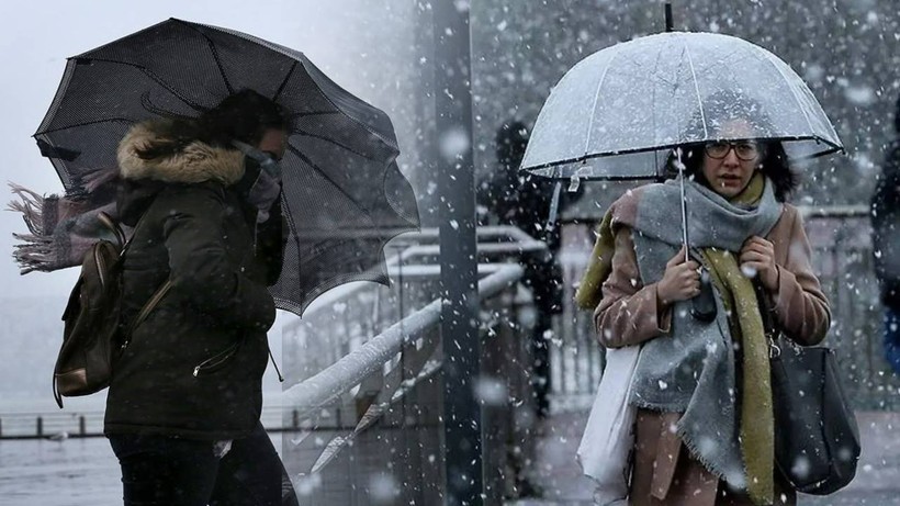 Meteoroloji'den Sağanak ve Kar Uyarısı! Bu İllerde Yaşayanlar Dikkat