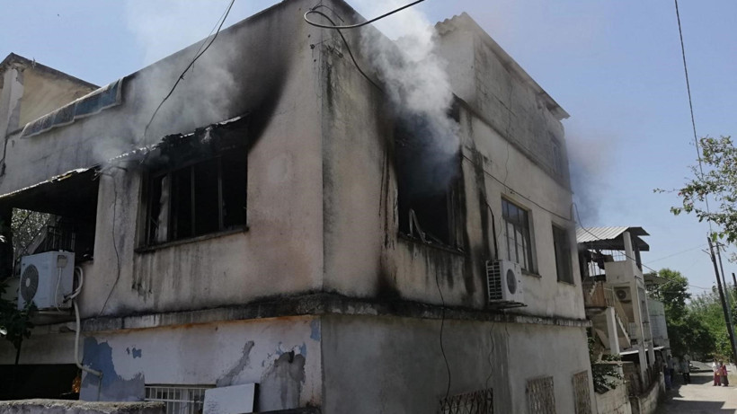 Dörtyol’da Müstakil Evde Yangın: Maddi Hasar Oluştu