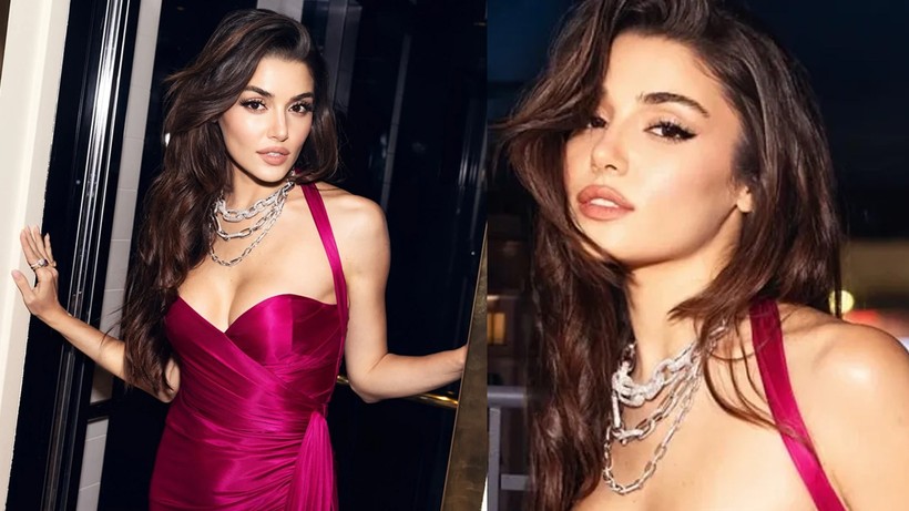 Hande Erçel Güzelliğiyle Cannes'ı Salladı
