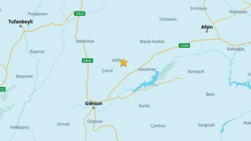 Kahramanmaraş'ta Korkutan Deprem