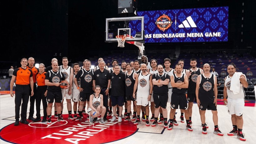 EuroLeague'de Medya Maçı Düzenlendi