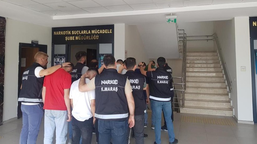Kahramanmaraş'ta 14 Zehir Taciri Tutuklandı