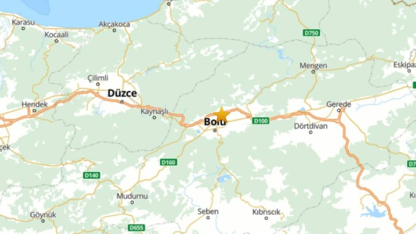 Bolu'da Gece Yarısı Korkutan Deprem
