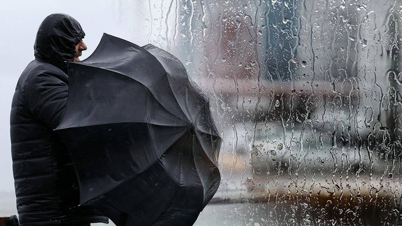 Meteoroloji'den Çok Sayıda İl İçin Sağanak ve Fırtına Uyarısı