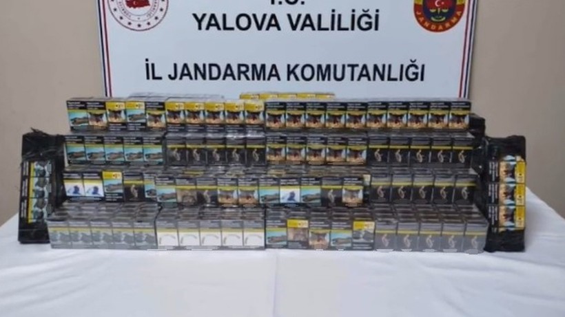 Yalova'da Kaçak Sigara Operasyonu: Bir Kişi Gözaltında