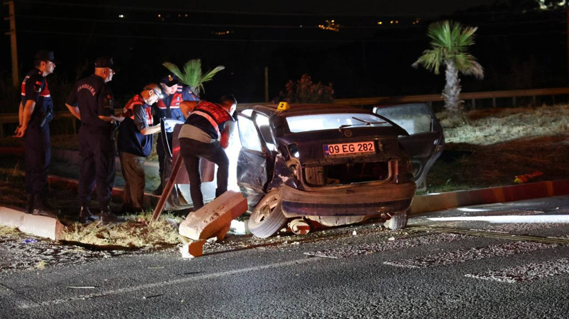 Aydın'da Feci Kaza! 2 Ölü, 3 Yaralı