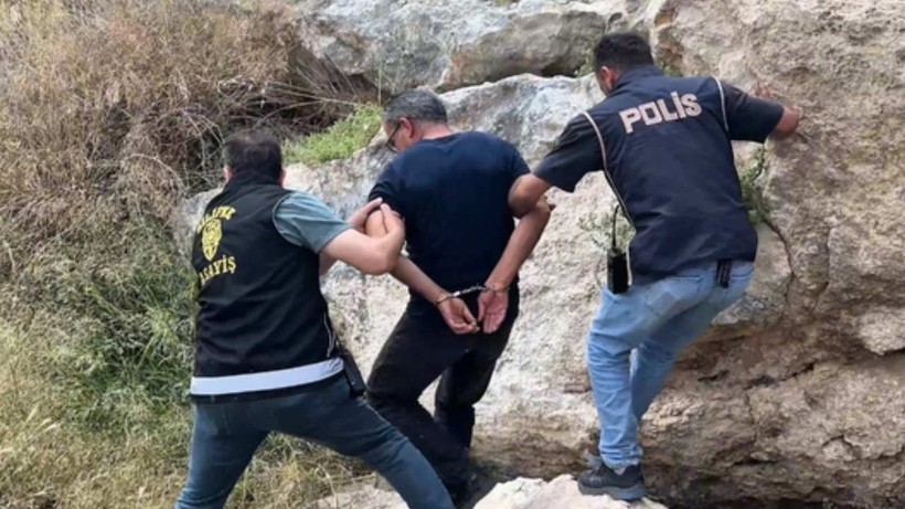 17 Yıl Hapisle Aranan Hükümlü Mağarada Yakalandı