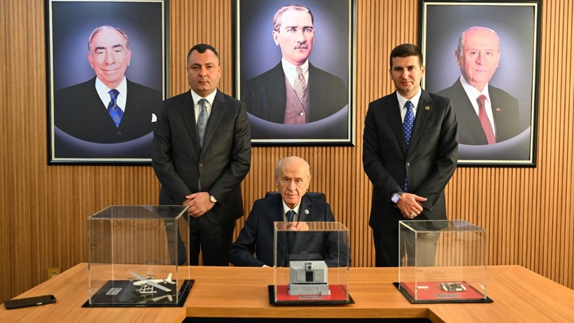 MHP Lideri Devlet Bahçeli, Ülkü Ocakları’nı Ziyaret Etti