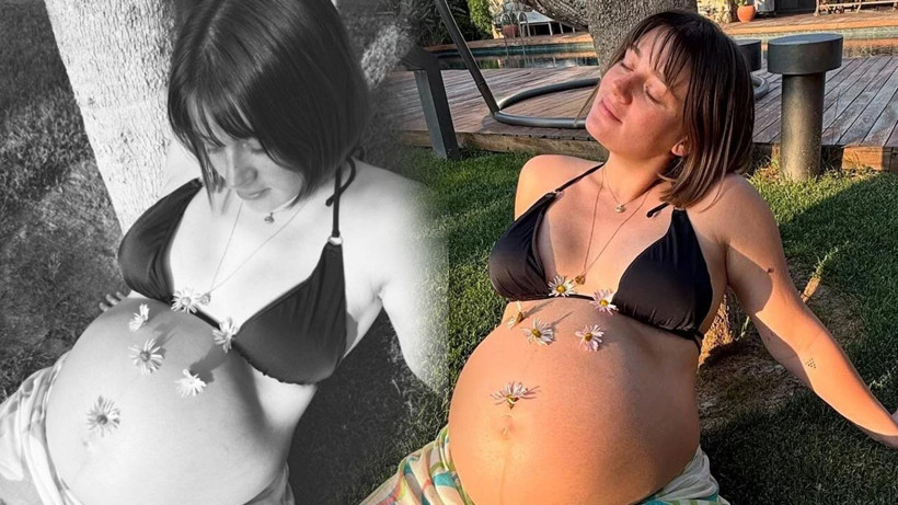 Anne Olmaya Hazırlanan Gizem Karaca’dan Karnı Burnunda Pozlar: Geri Sayım Günleri