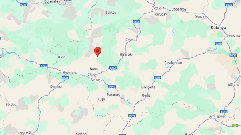 Kütahya Simav'da Bir Deprem Daha