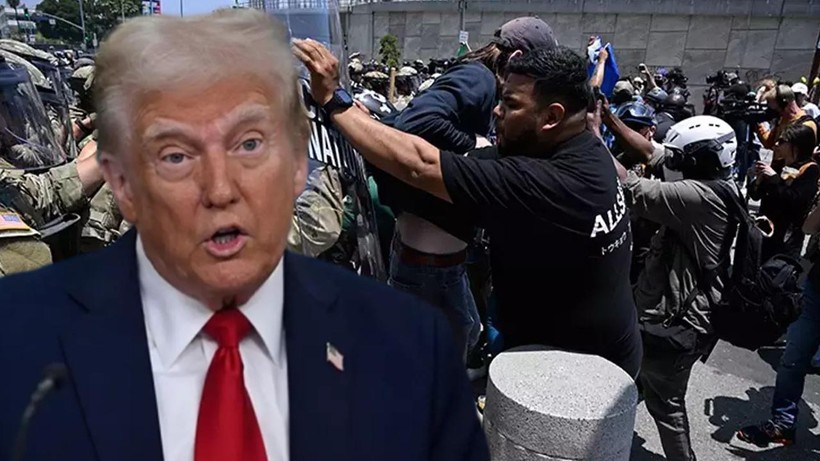 Trump'tan Flaş Açıklama: Askerler Los Angeles’tan Çekilecek mi?