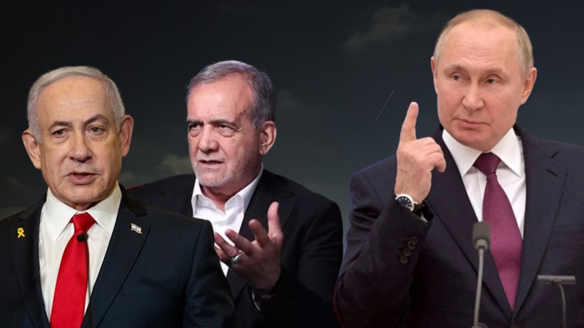 Putin'den Pezeşkiyan ve Netanyahu'ya Telefon! İsrail-İran Çatışmasında Rusya'nın Tavrı Ne Olacak?