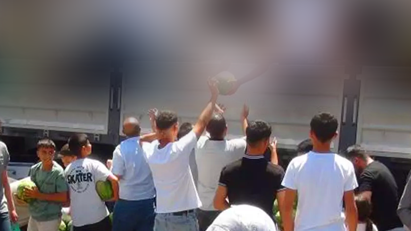 1 Saatte 30 Tonu Tükendi! Bedava Olduğunu Duyan Akın Etti