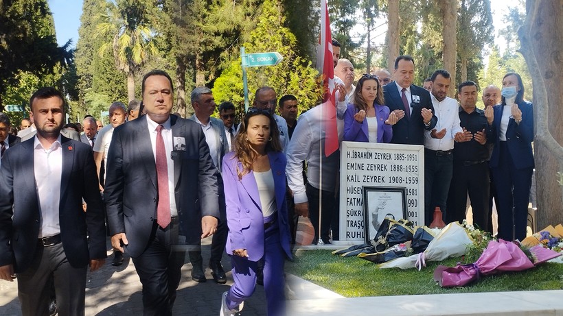 Manisa’nın Yeni Başkanı Dutlulu'dan Vefa Ziyareti! Göreve Geldiği Gibi Ferdi Zeyrek’in Mezarına Gitti