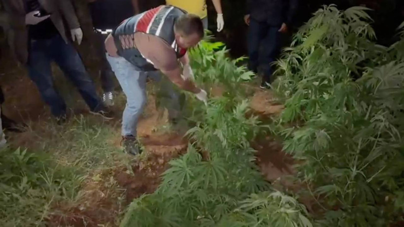 Evi Kenevir Bahçesine Çeviren İki Kişiye Gözaltı