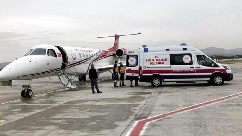 Ambulans Uçak 7 Yaşındaki Çocuk İçin Kalktı