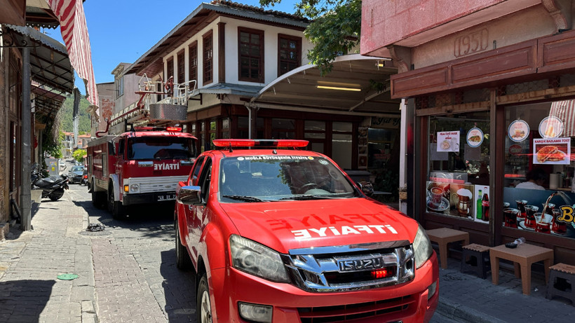 Muğla'da Yangın Paniği