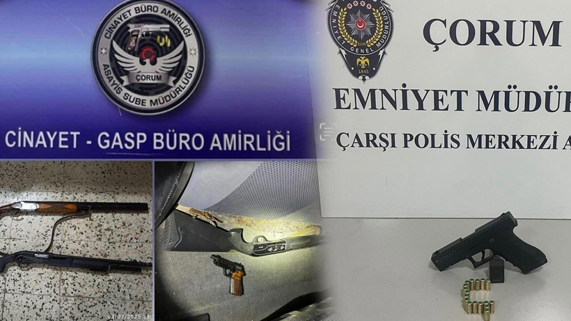 Çorum’da Aranan 4 Kişi Yakalandı